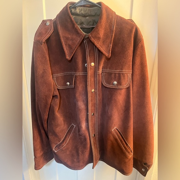 Suade leather jacket - Picture 2 of 3